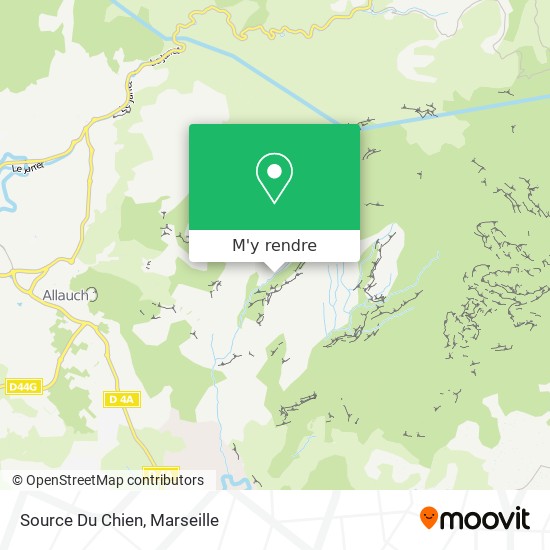 Source Du Chien plan