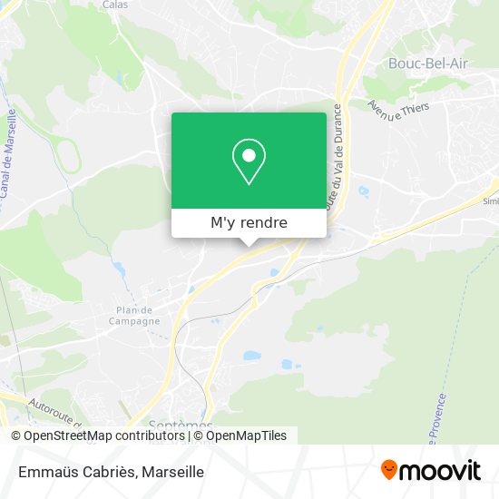 Emmaüs Cabriès plan