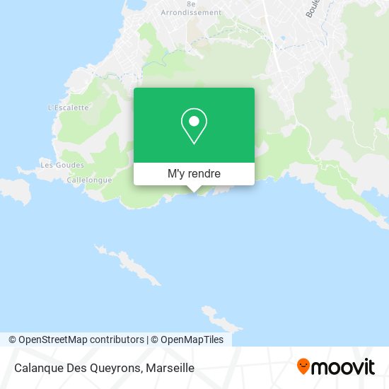Calanque Des Queyrons plan