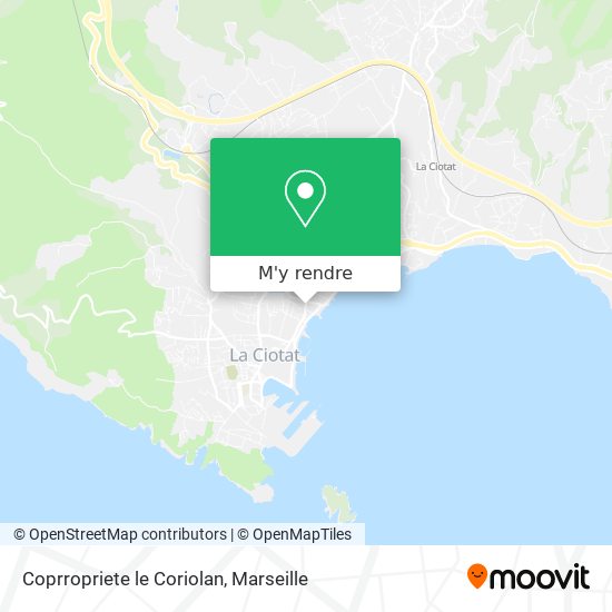 Coprropriete le Coriolan plan