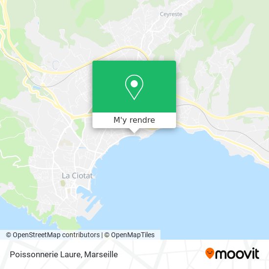 Poissonnerie Laure plan