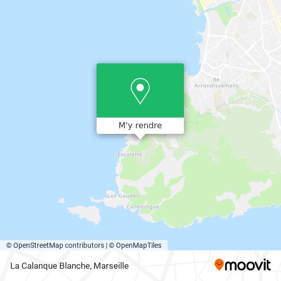 La Calanque Blanche plan