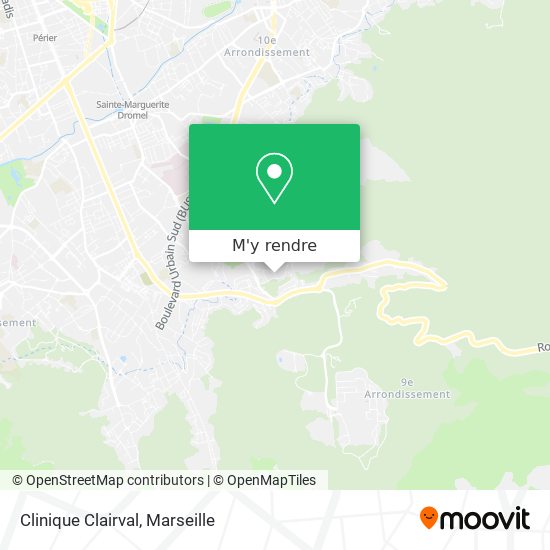 Clinique Clairval plan