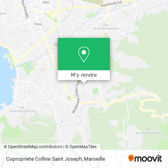 Copropriete Colline Saint Joseph plan