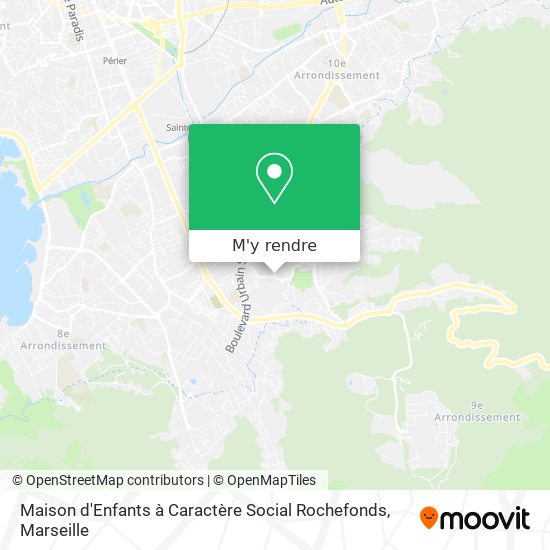 Maison d'Enfants à Caractère Social Rochefonds plan