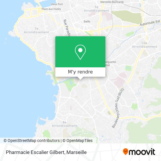 Pharmacie Escalier Gilbert plan