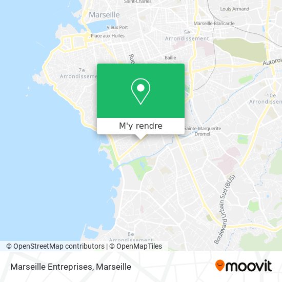 Marseille Entreprises plan