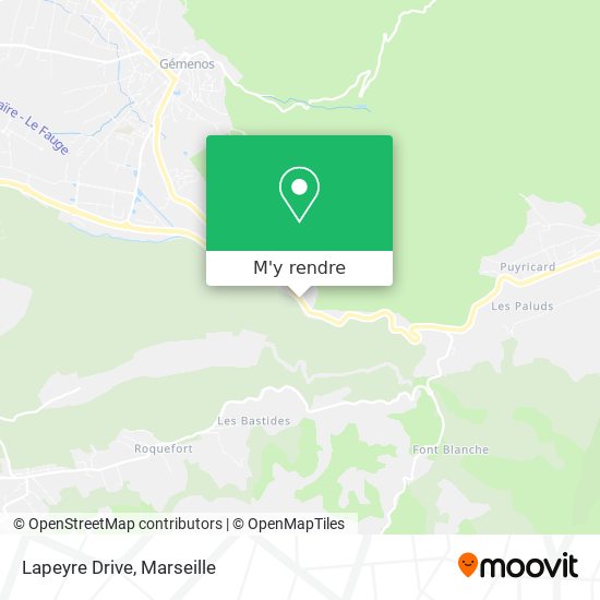 Lapeyre Drive plan