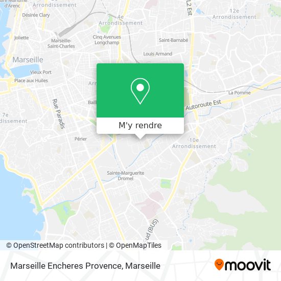 Marseille Encheres Provence plan