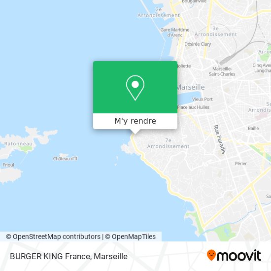 BURGER KING France plan