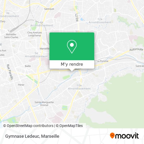Gymnase Ledeuc plan