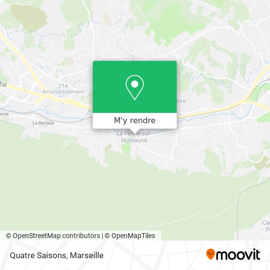 Quatre Saisons plan