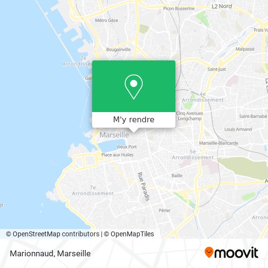 Marionnaud plan