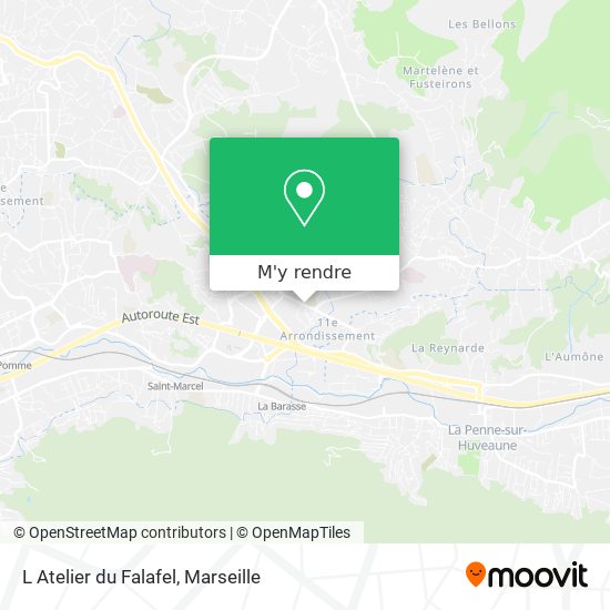 L Atelier du Falafel plan