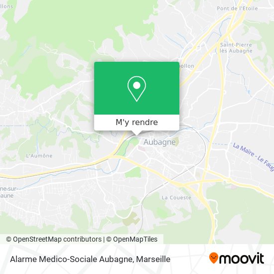 Alarme Medico-Sociale Aubagne plan