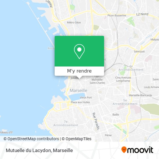 Mutuelle du Lacydon plan