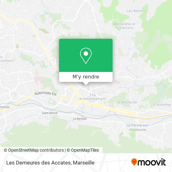 Les Demeures des Accates plan