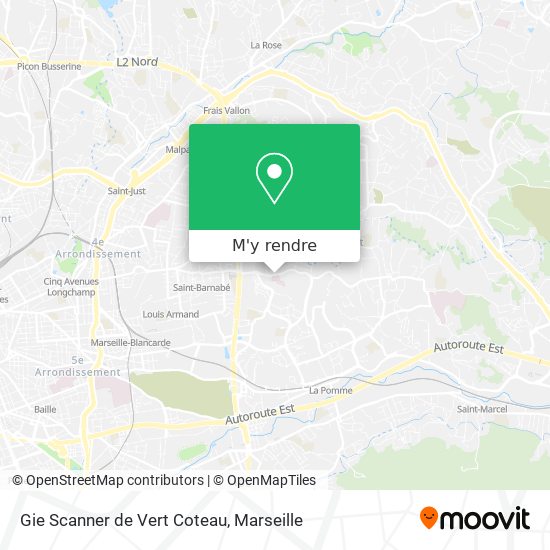 Gie Scanner de Vert Coteau plan