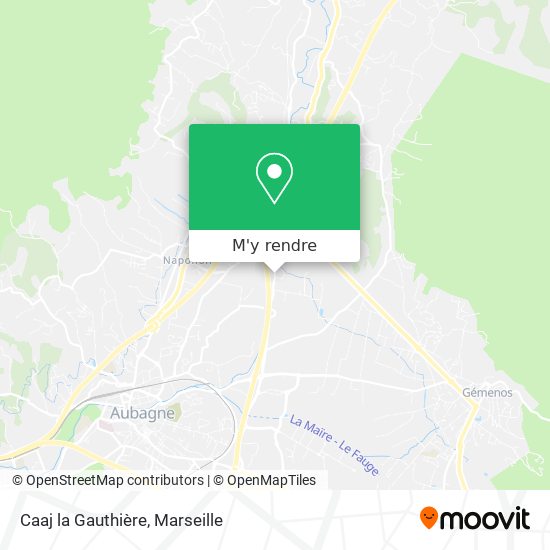 Caaj la Gauthière plan