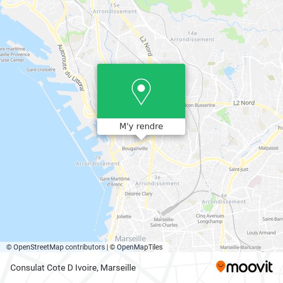 Consulat Cote D Ivoire plan