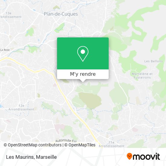 Les Maurins plan