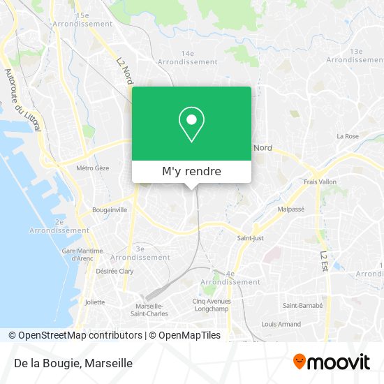 De la Bougie plan