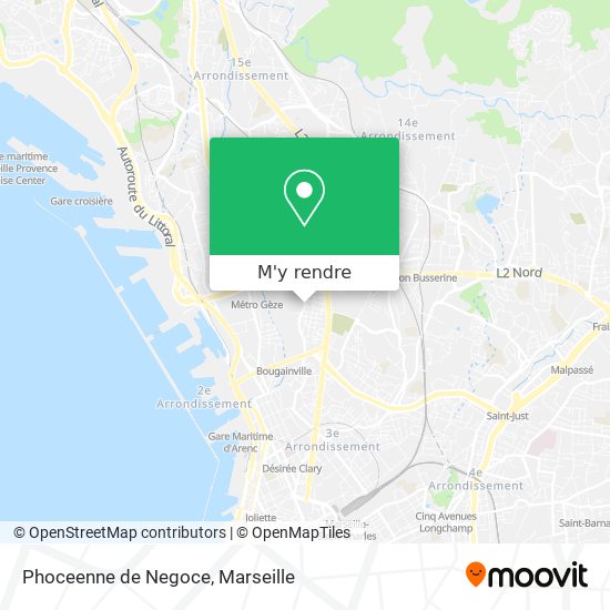 Phoceenne de Negoce plan