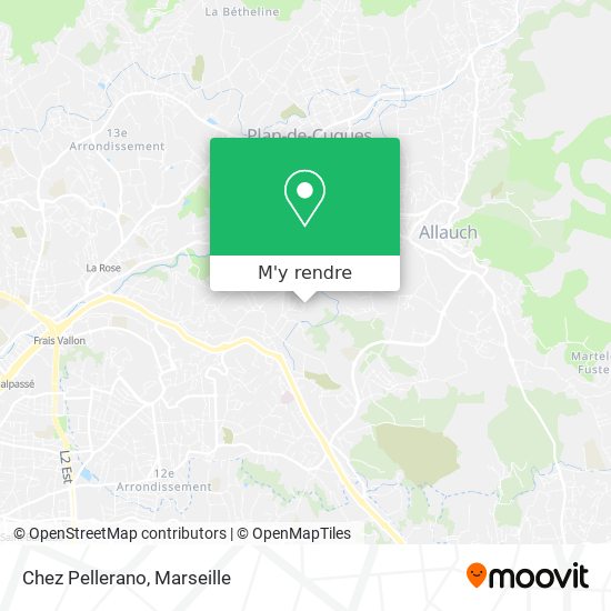 Chez Pellerano plan