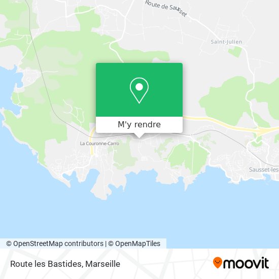 Route les Bastides plan