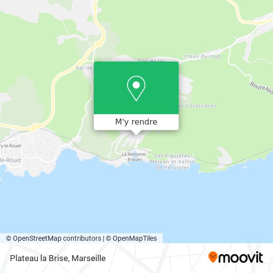 Plateau la Brise plan