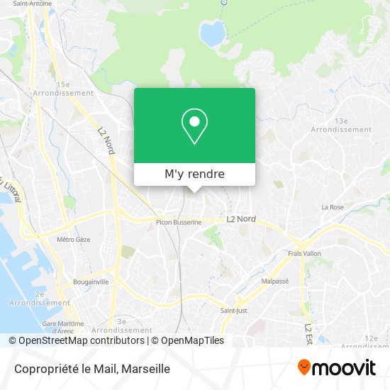 Copropriété le Mail plan