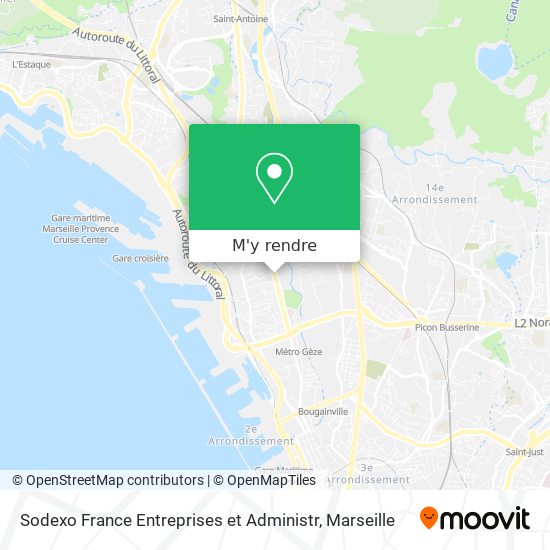 Sodexo France Entreprises et Administr plan