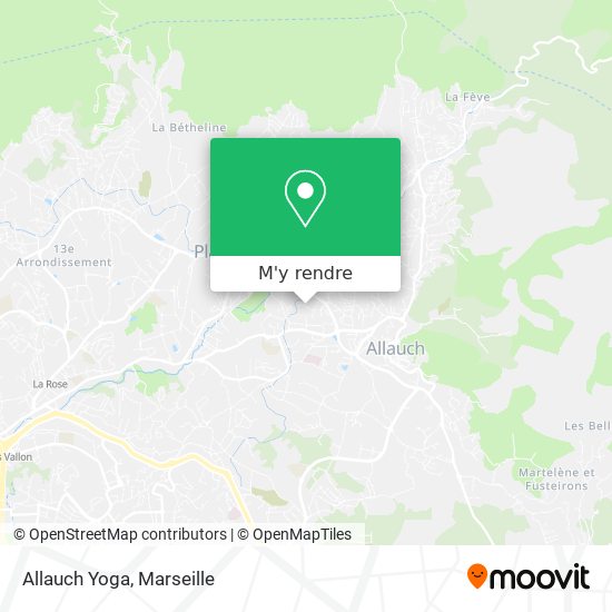 Allauch Yoga plan