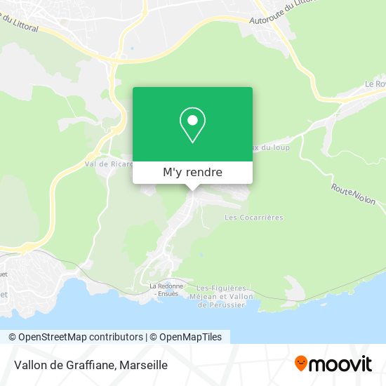 Vallon de Graffiane plan