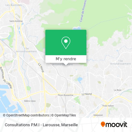 Consultations P.M.I - Larousse plan