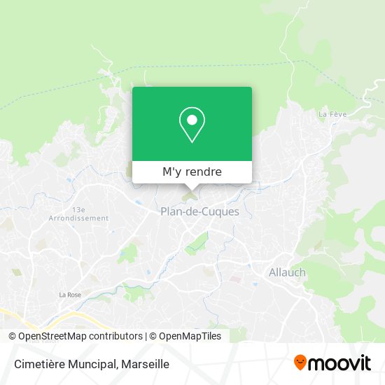 Cimetière Muncipal plan
