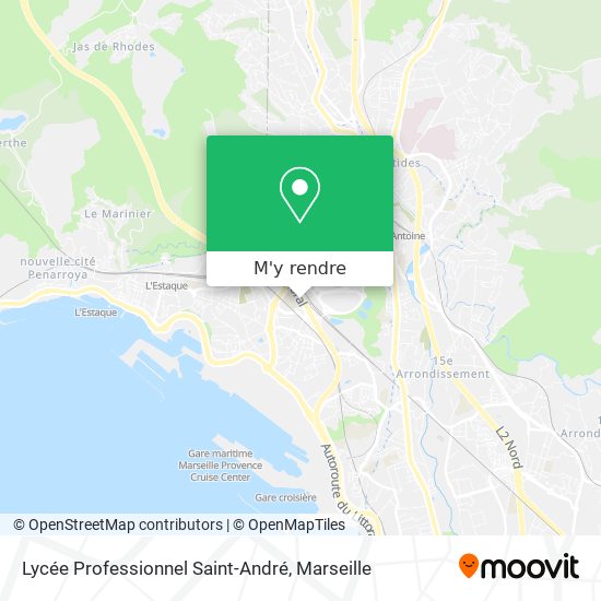 Lycée Professionnel Saint-André plan