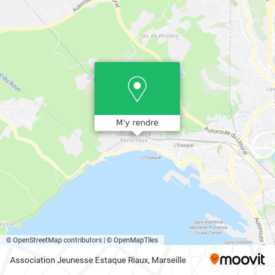 Association Jeunesse Estaque Riaux plan