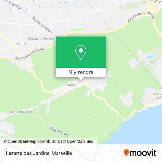 Lezarts des Jardins plan