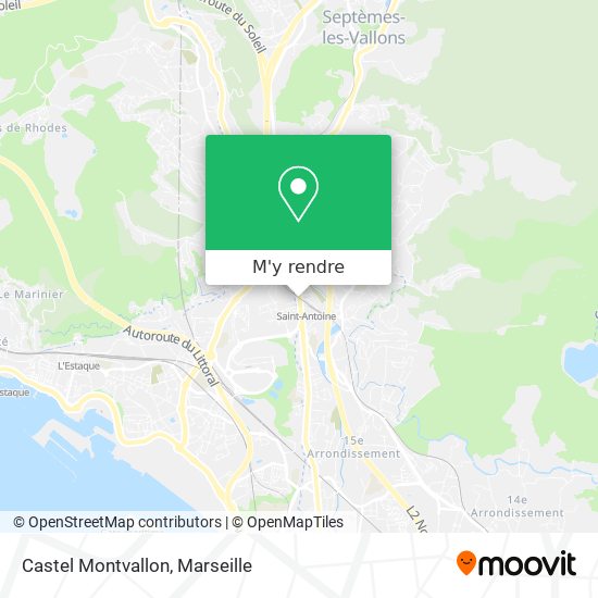 Castel Montvallon plan
