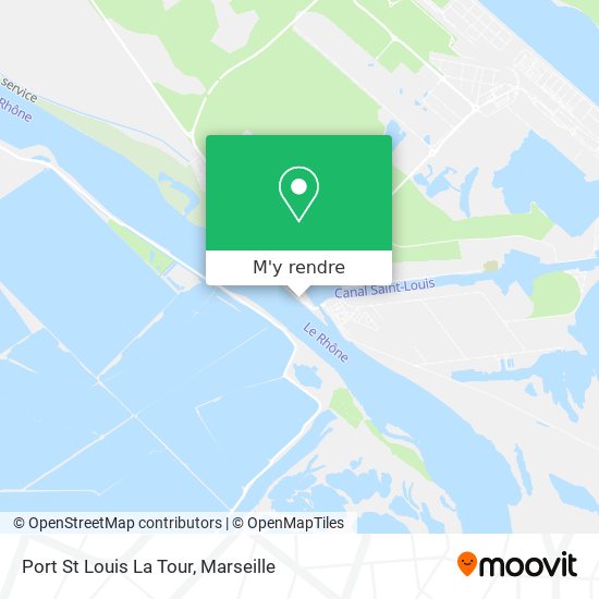 Port St Louis La Tour plan