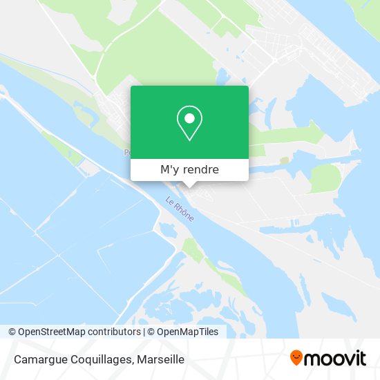 Camargue Coquillages plan