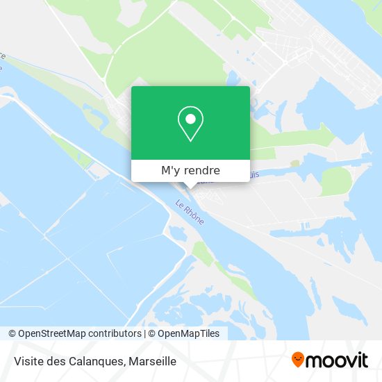 Visite des Calanques plan