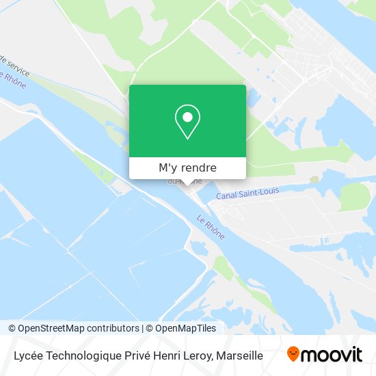 Lycée Technologique Privé Henri Leroy plan