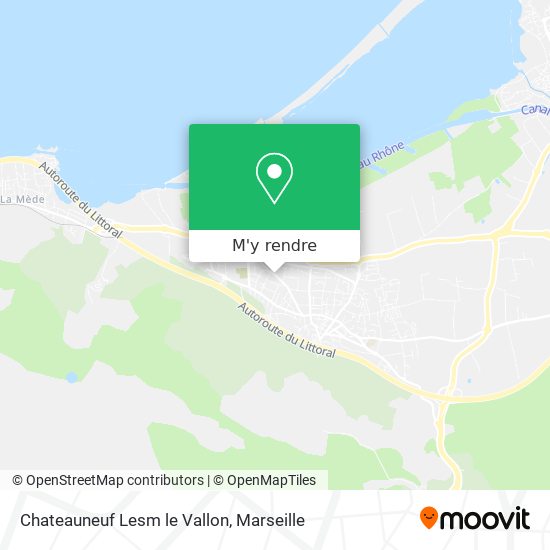 Chateauneuf Lesm le Vallon plan