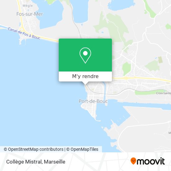 Collège Mistral plan