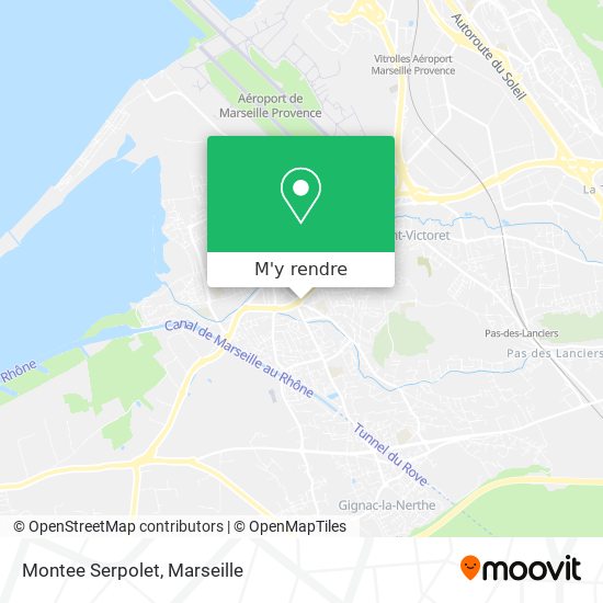 Montee Serpolet plan