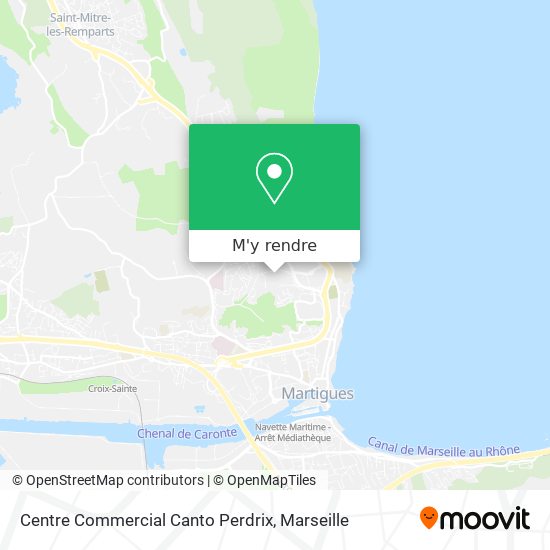Centre Commercial Canto Perdrix plan