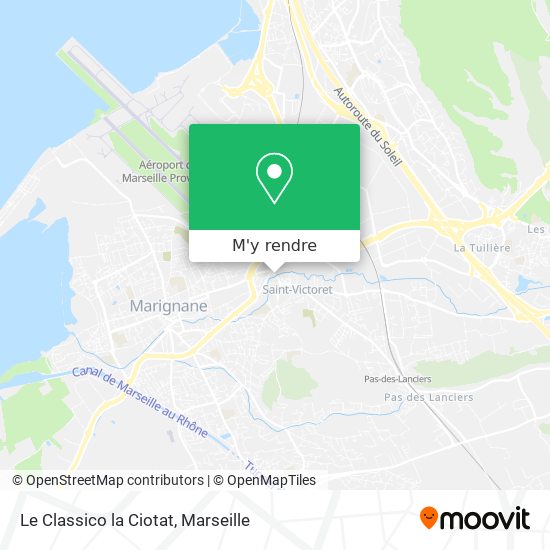 Le Classico la Ciotat plan