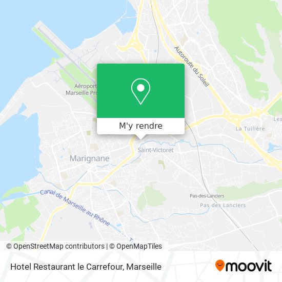 Hotel Restaurant le Carrefour plan